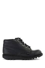 Kickers Junior Kick Hi Black Boots - Image 1 of 2