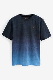Navy Blue Stag Dip Dye T-Shirt - Image 5 of 5