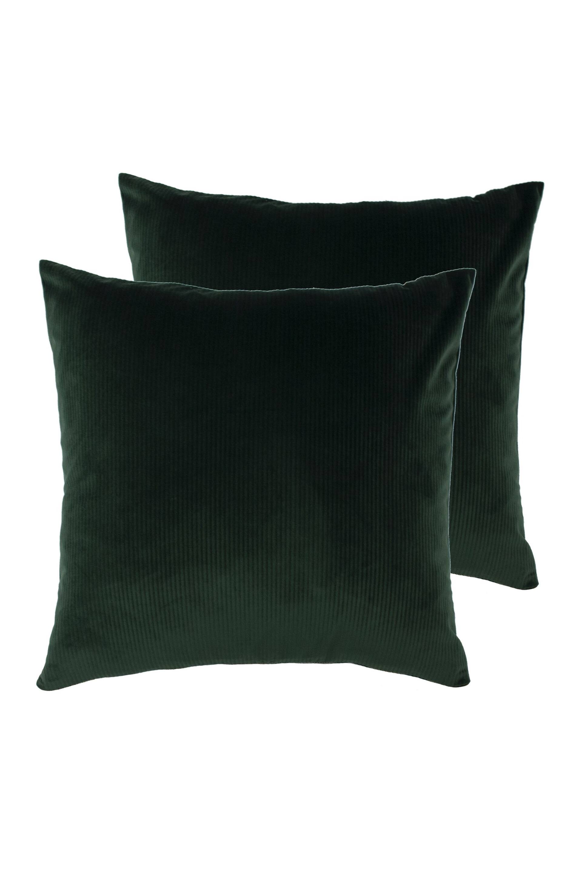 furn. 2 Pack Green Aurora Filled Cushions - Image 1 of 4