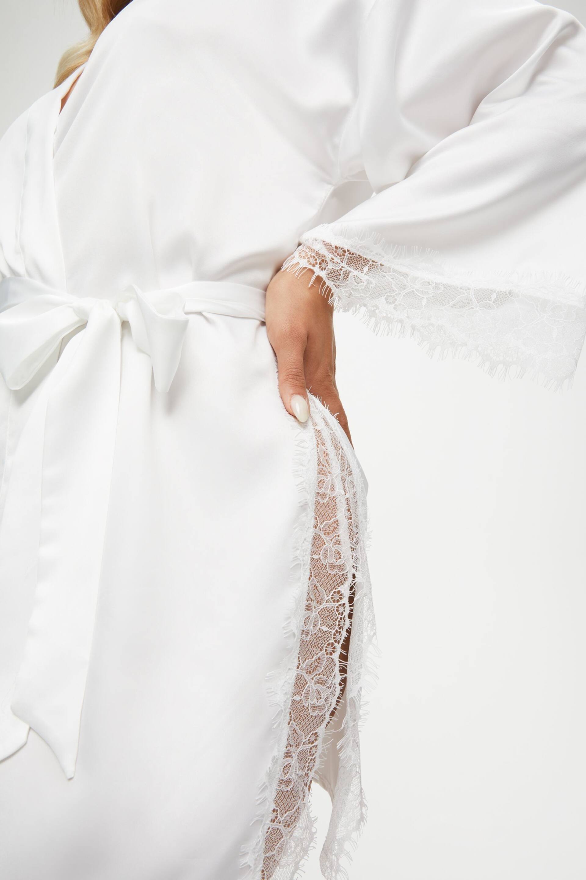 Ann Summers Cherryann Satin Robe Dressing Gown - Image 4 of 5