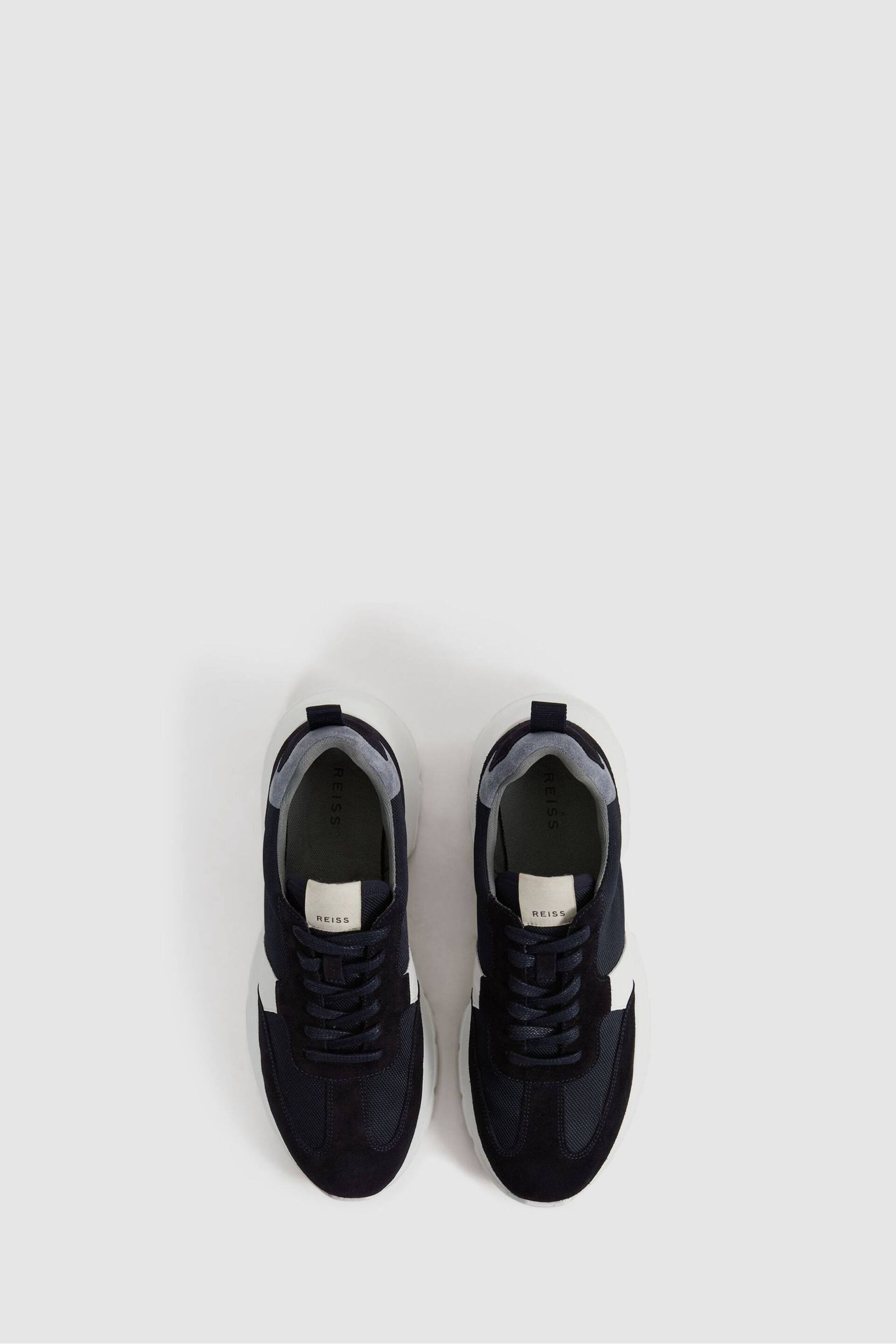 Reiss Navy Evo Lite Running Trainers - Image 3 of 5