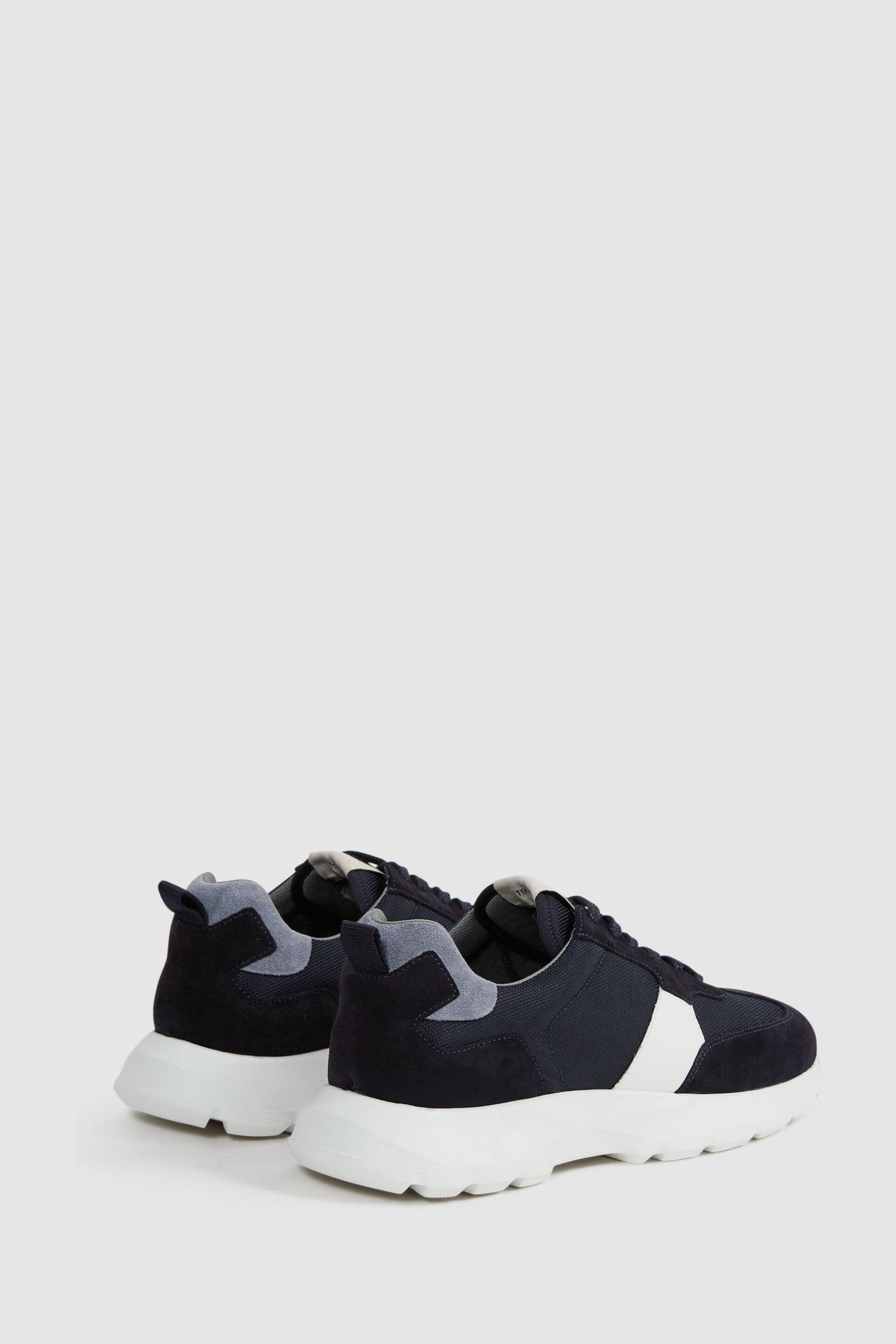 Reiss Navy Evo Lite Running Trainers - Image 4 of 5