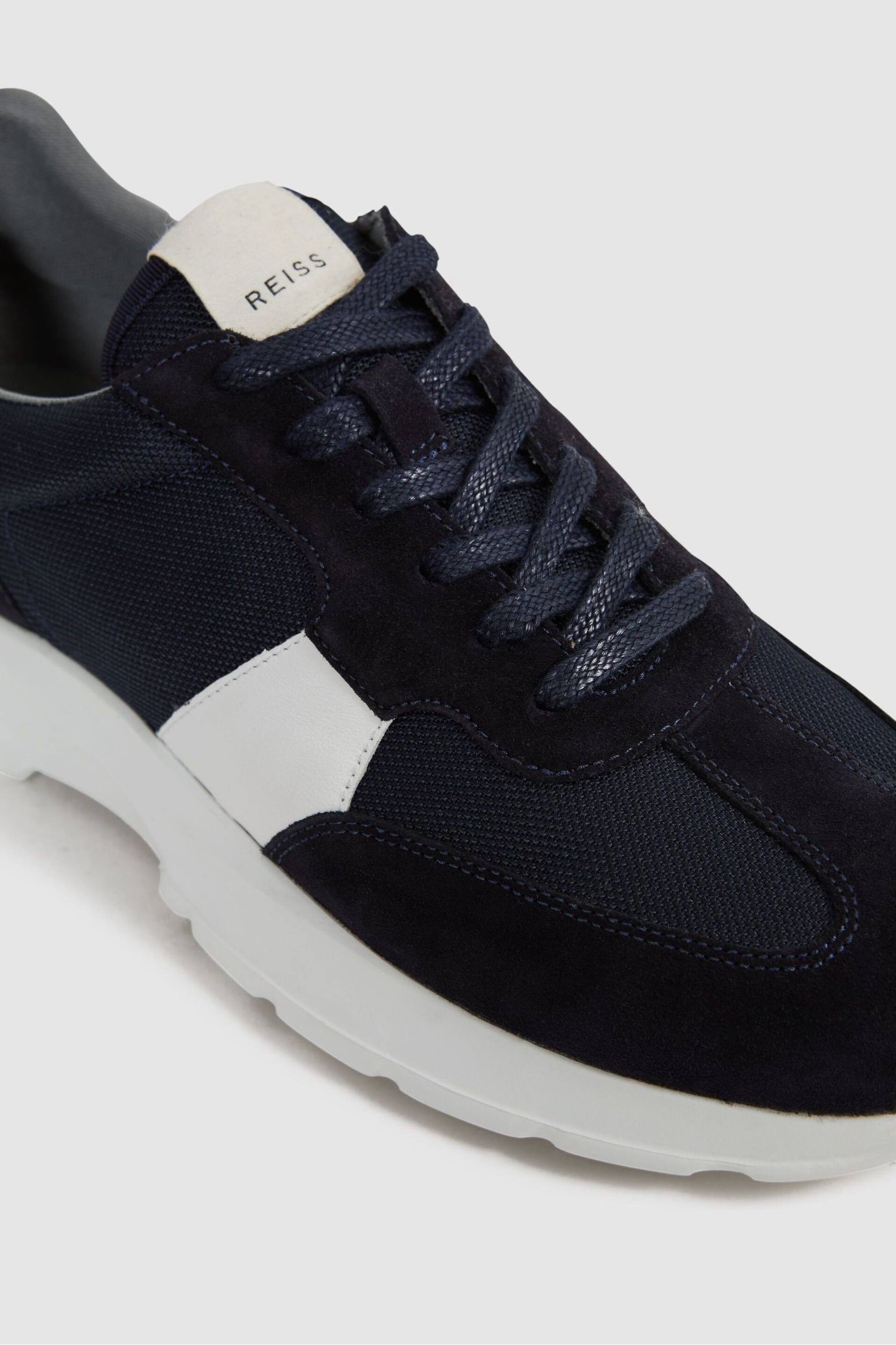 Reiss Navy Evo Lite Running Trainers - Image 5 of 5