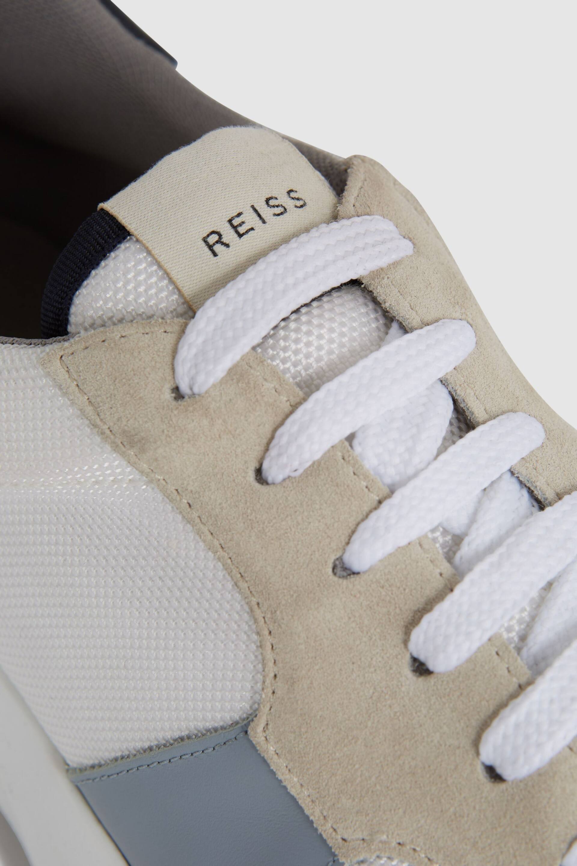 Reiss White Evo Lite Running Trainers - Image 5 of 6