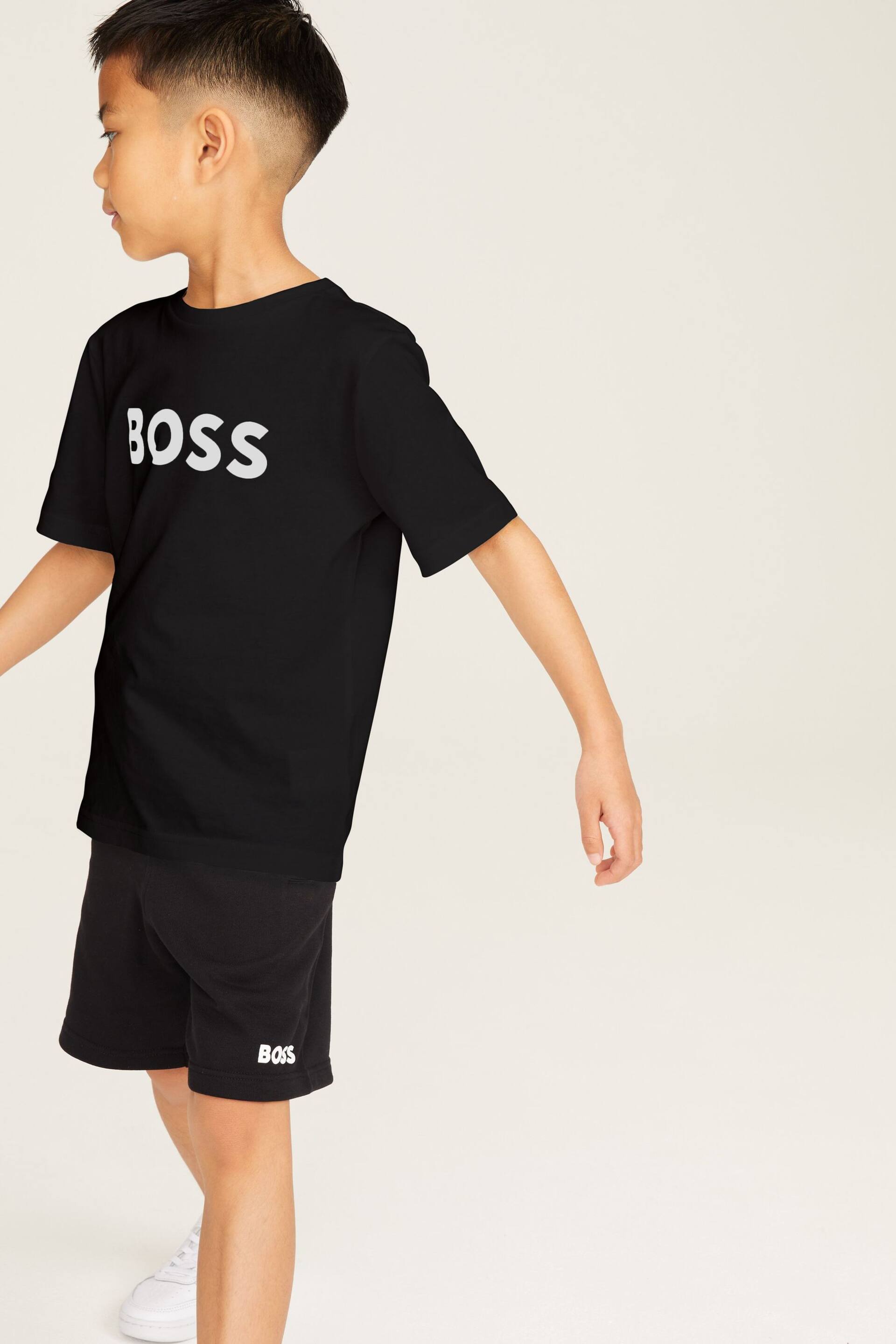 BOSS Black Short Sleeved Logo T-Shirt - Image 1 of 3